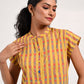 Within Yellow Striped Kurta