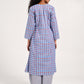 Within Striped V neck  Kurta