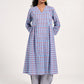Within Striped V neck  Kurta