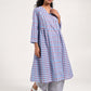 Within Striped V neck  Kurta
