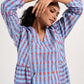 Within Striped V neck  Kurta