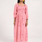 Within Pink Floral  Dress