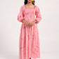 Within Pink Floral  Dress