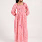 Within Pink Floral  Dress