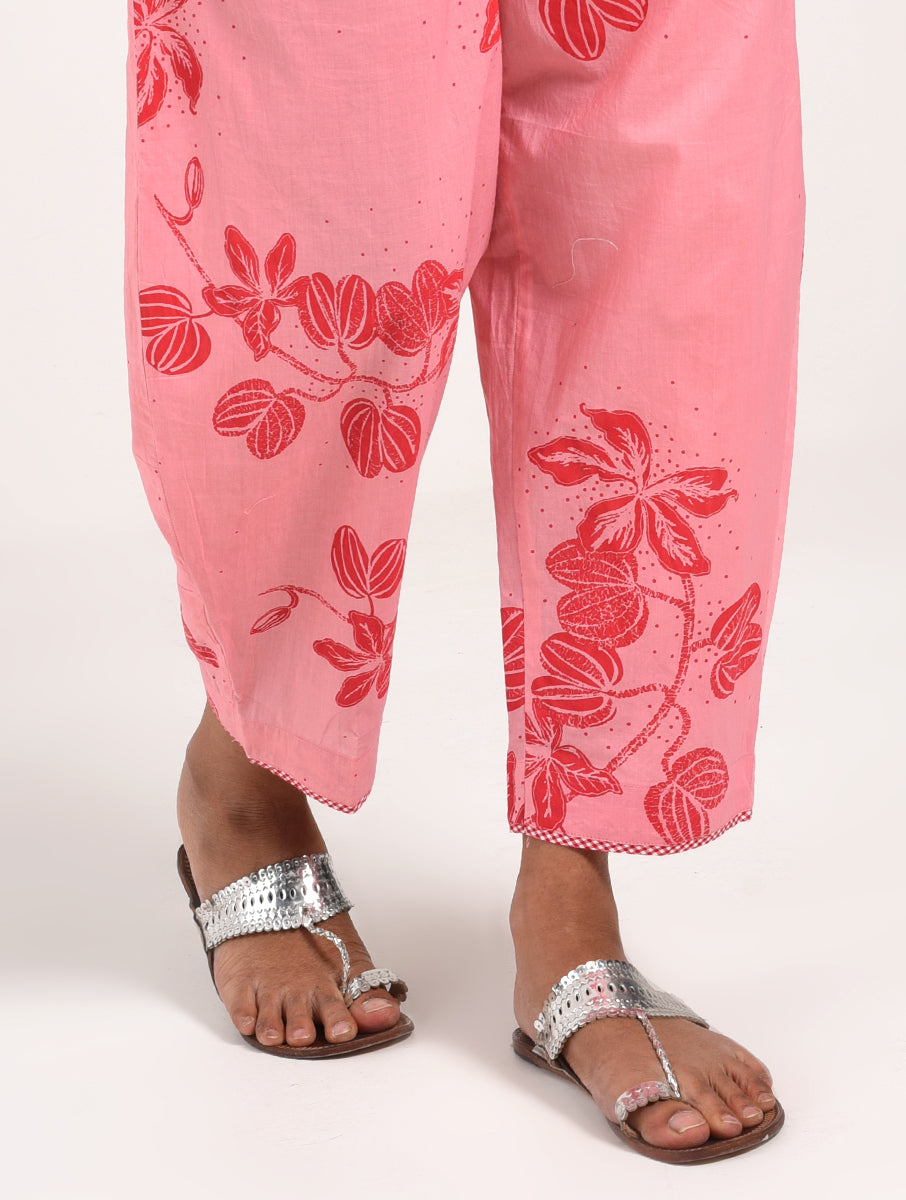 Within Pink Striped Top Pajama Set