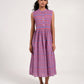 Within Purple Striped Dress