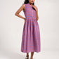 Within Purple Striped Dress