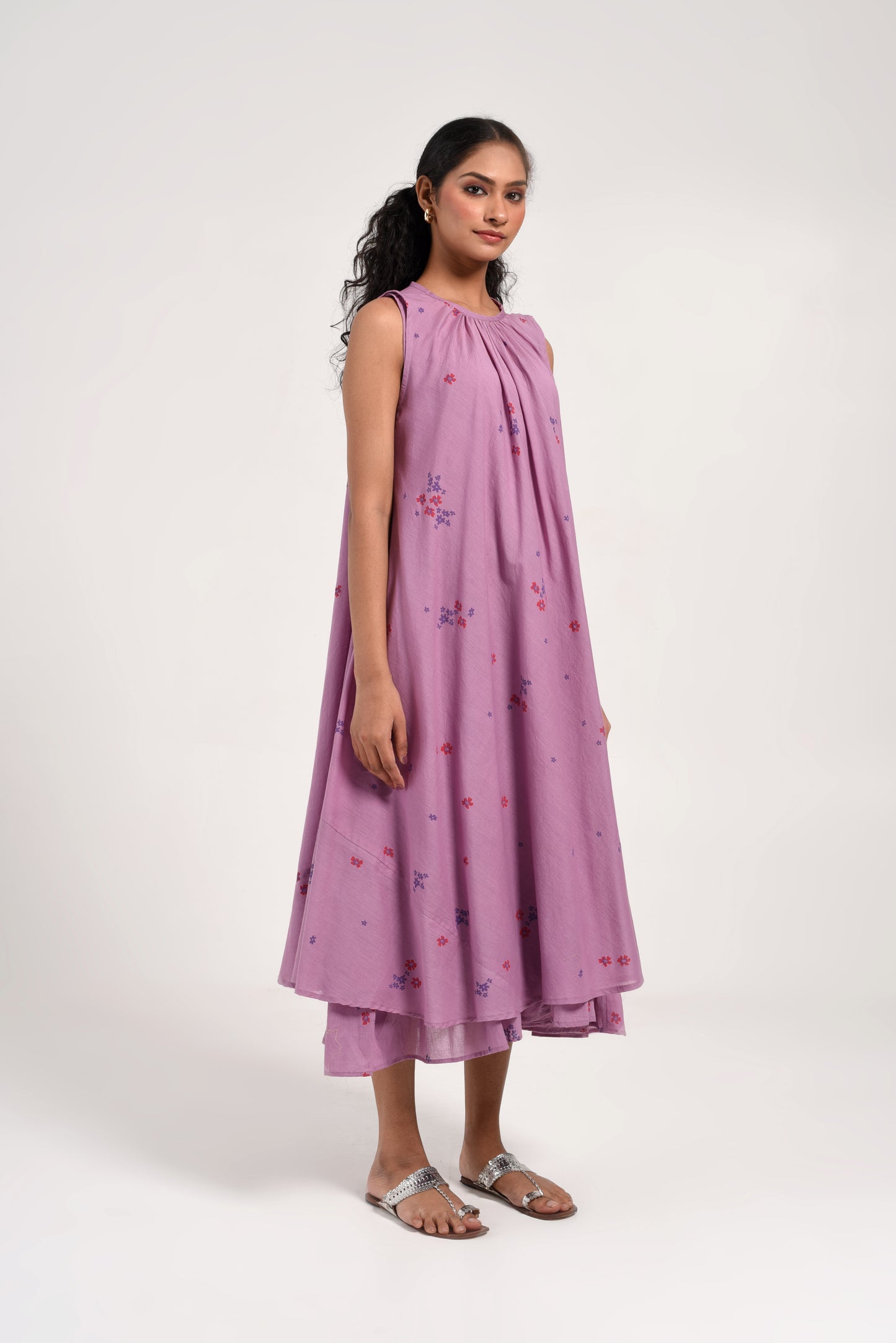 Within Purple Floral Dress
