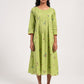 Within Green Floral Dress