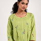 Within Green Floral Dress