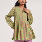 Within Green Pleated Top