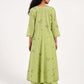 Within Green Anarkali Kurta
