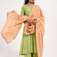 Within Beige Printed Dupatta