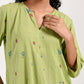 Within Green Anarkali Kurta