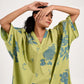 Within Green Kaftan Kurta