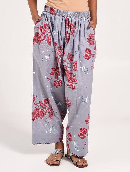 Within Grey Printed Pant/Pajama