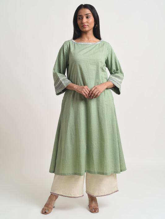 Galini Boat Neck Kurta