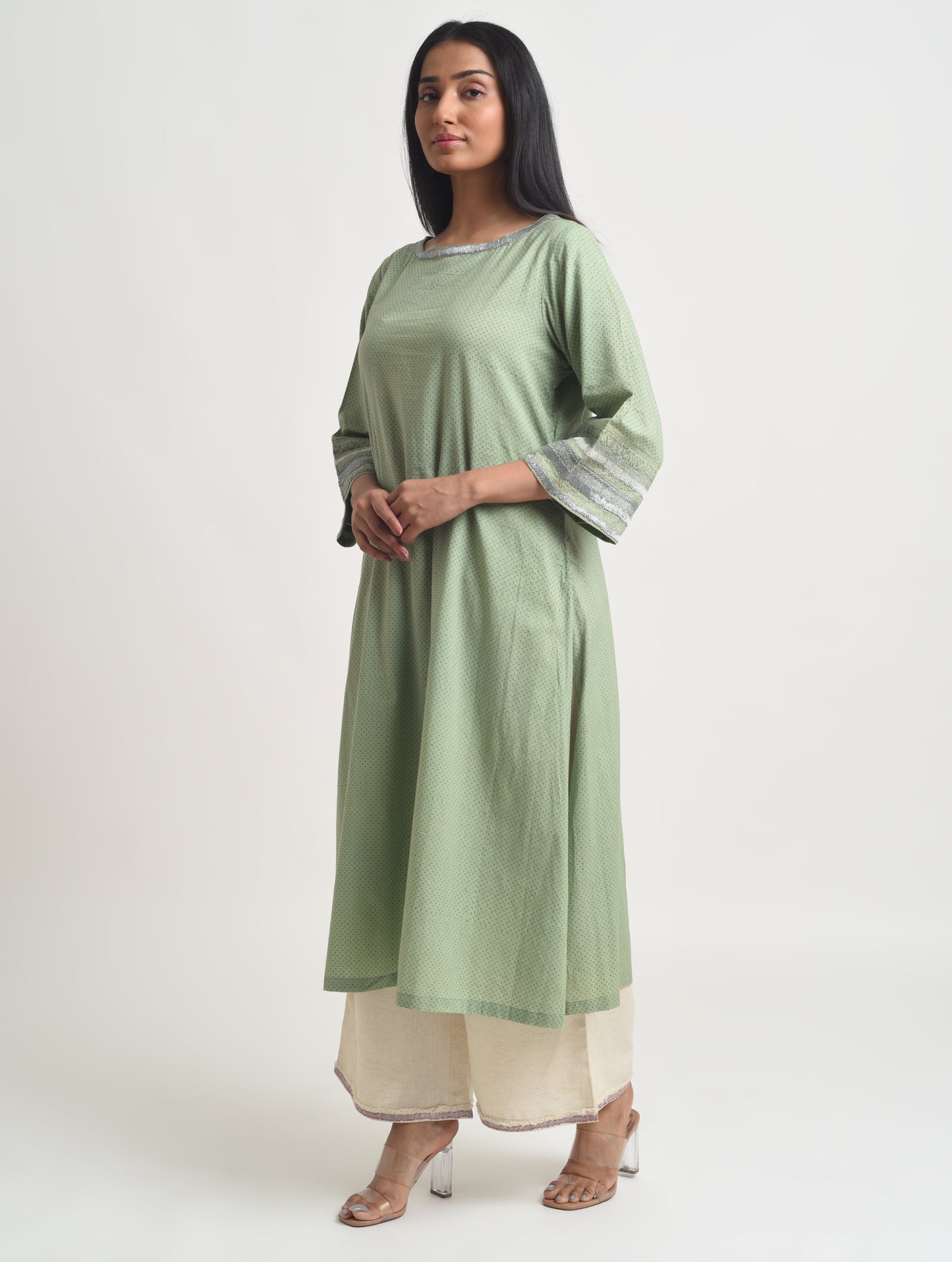 Galini Boat Neck Kurta