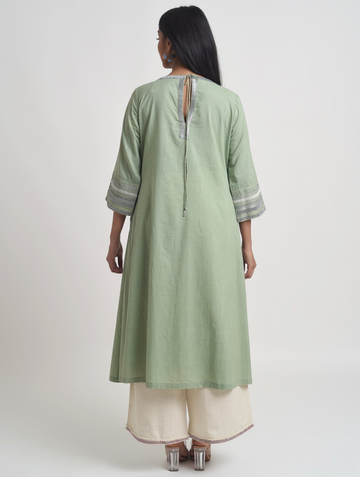 Galini Boat Neck Kurta