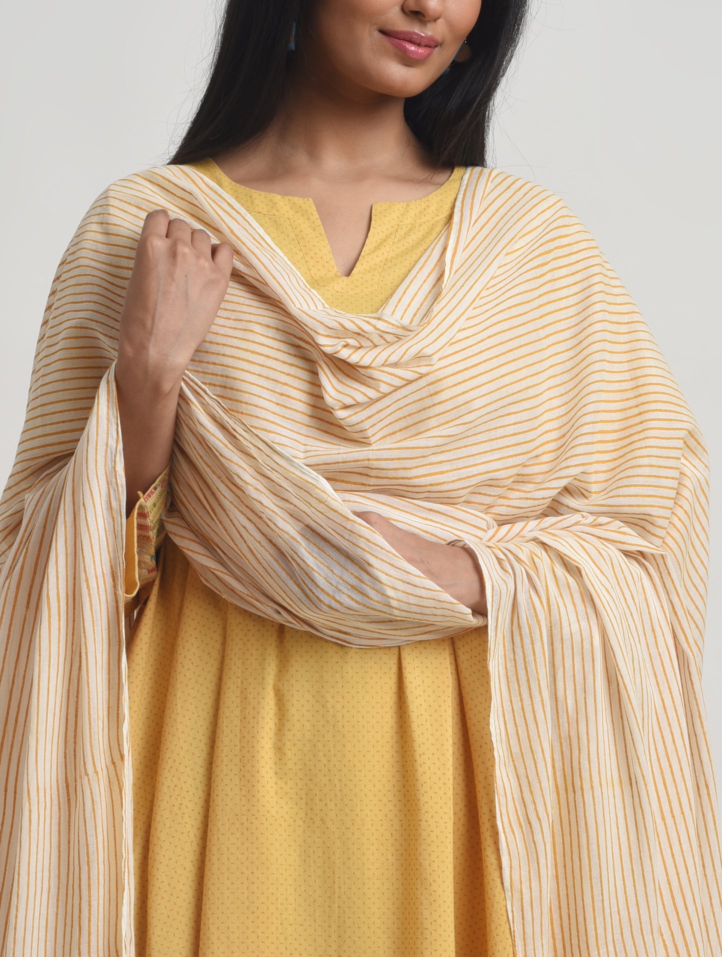 Galini Yellow Dupatta