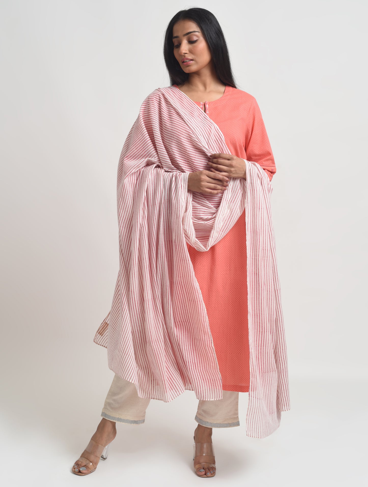 Galini Pink Dupatta