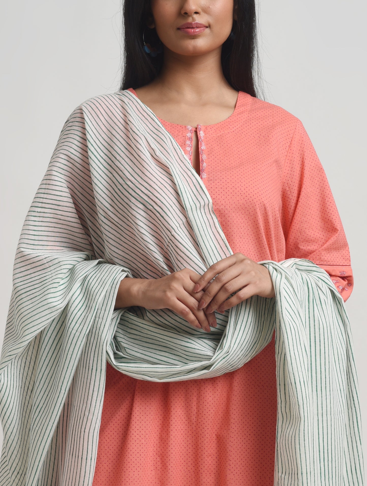 Galini Green Dupatta