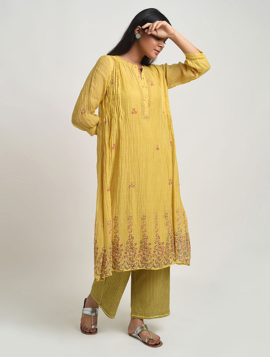 Gudhal-12 Buttoned Kurta