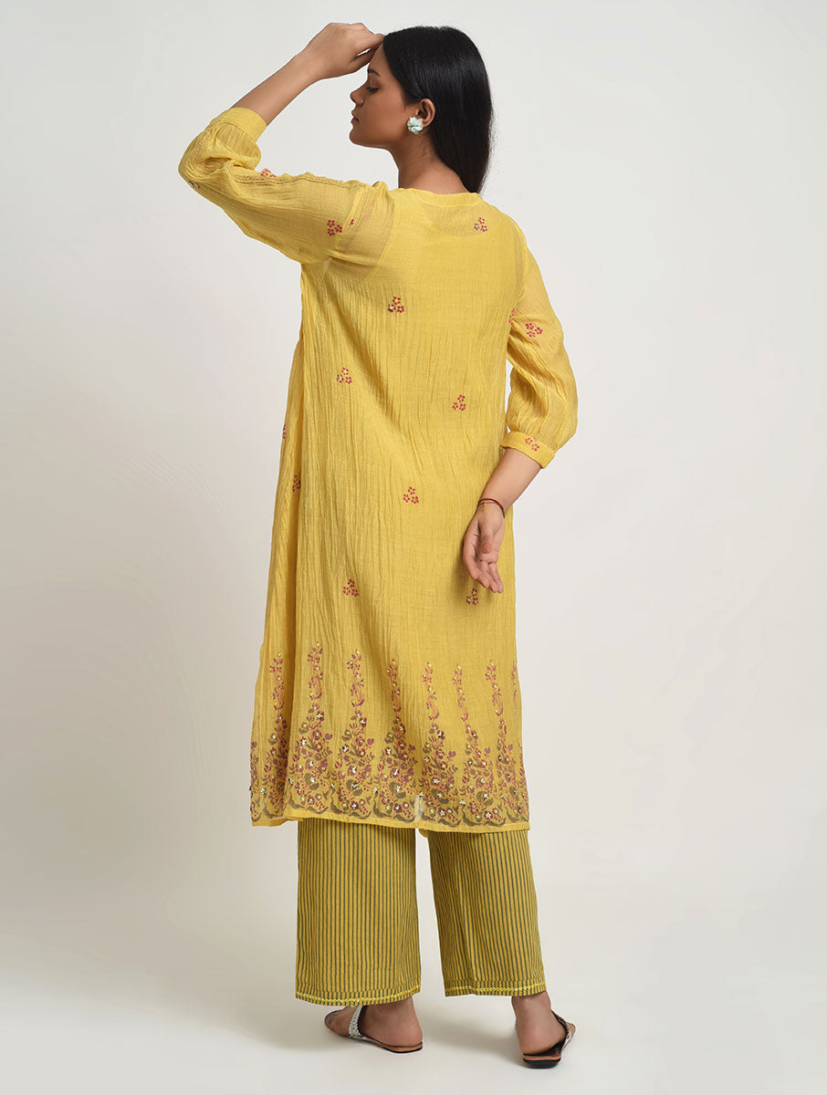 Gudhal-12 Buttoned Kurta