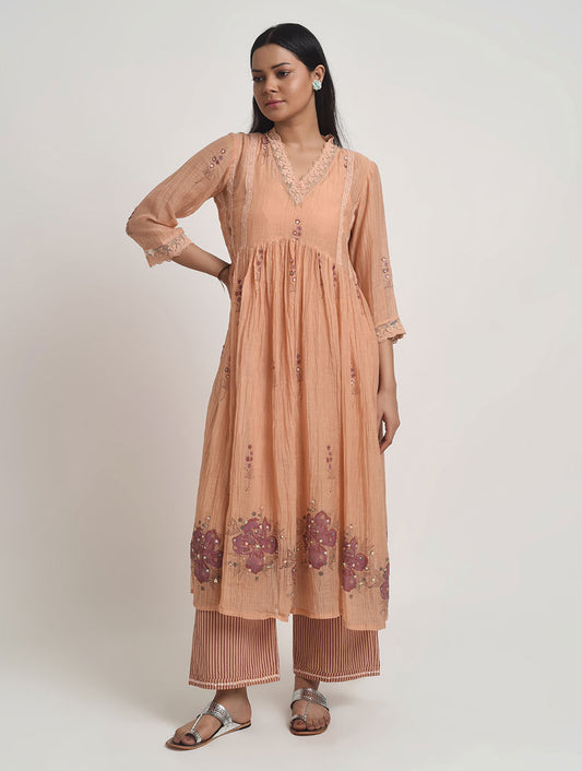 Gudhal-13 Pleated Kurta