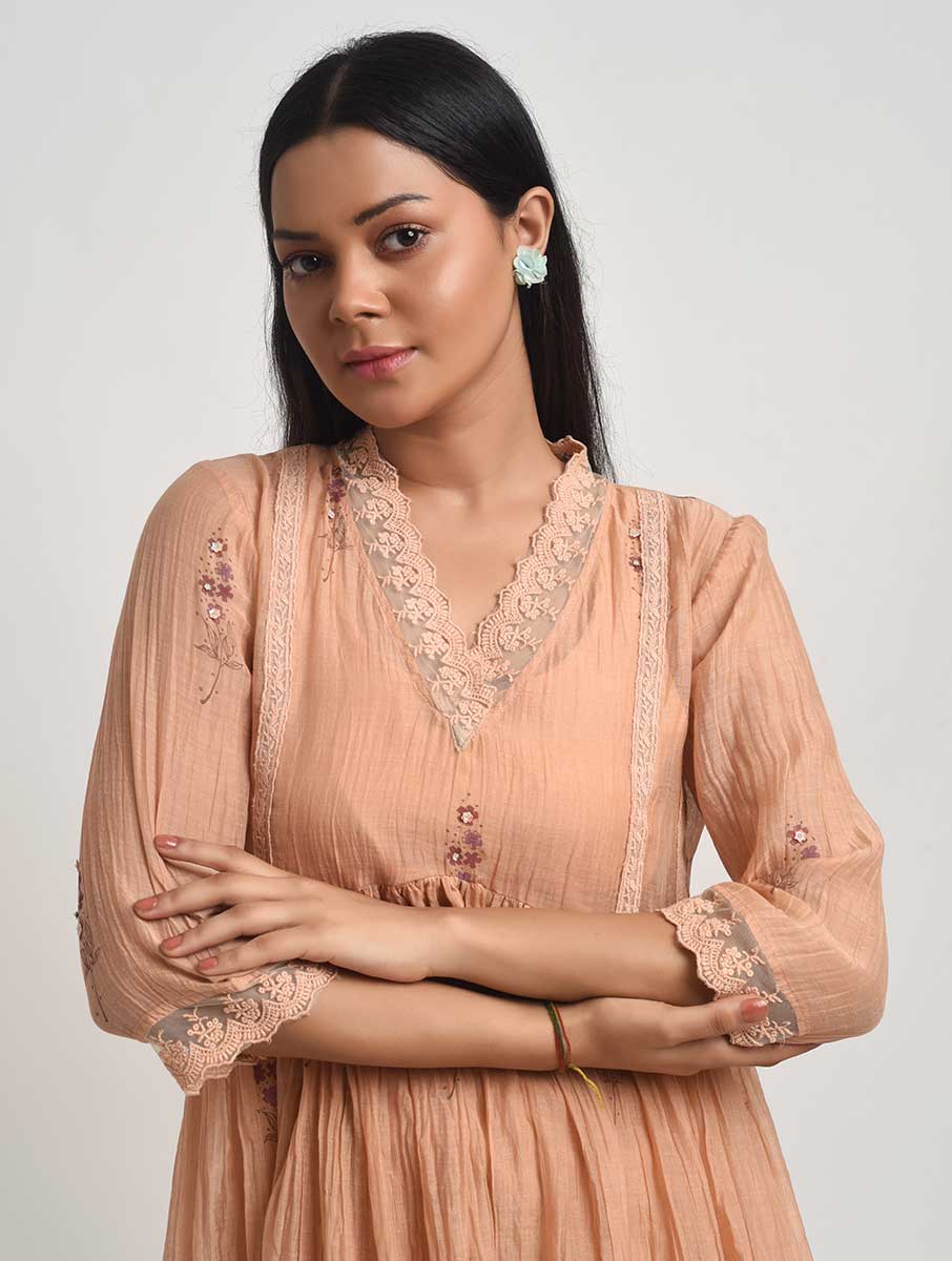 Gudhal-13 Pleated Kurta