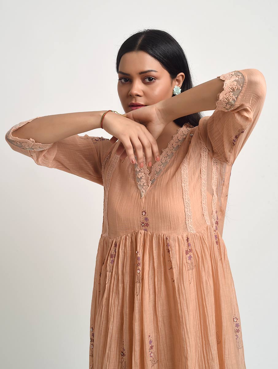 Gudhal-13 Pleated Kurta