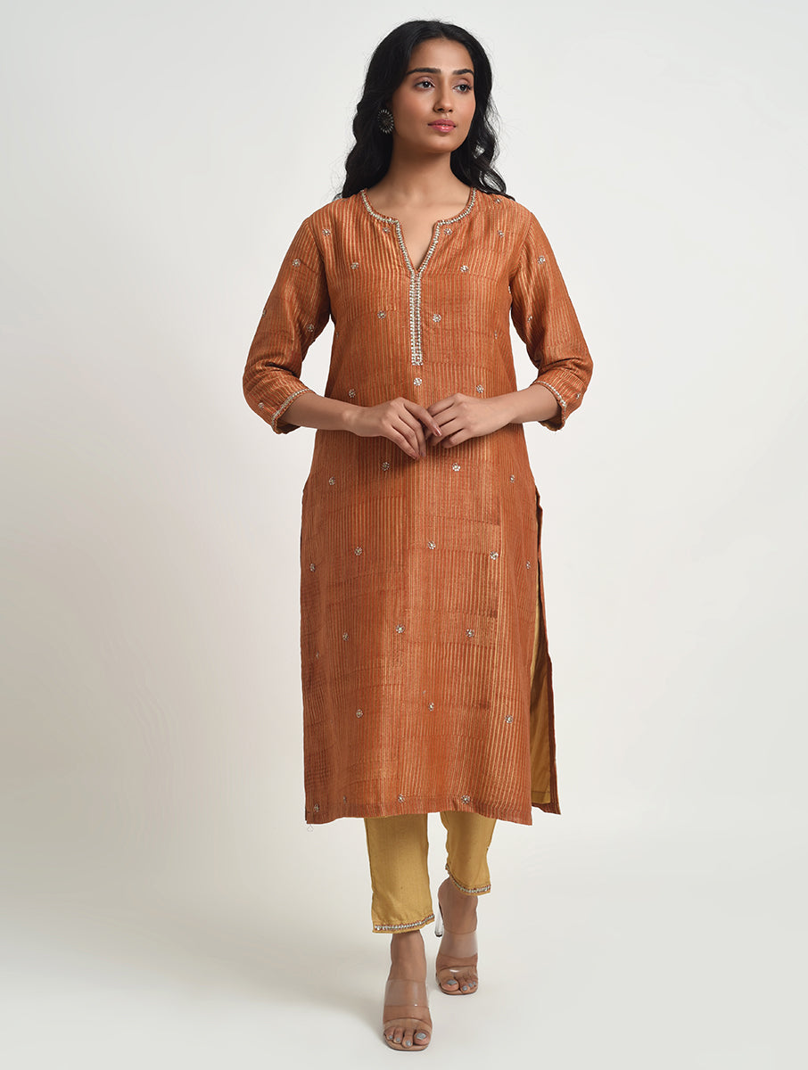 Bela Round neck Kurta