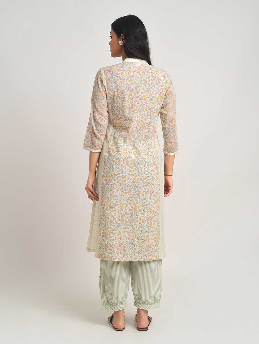 Kado V- Neck Kurta