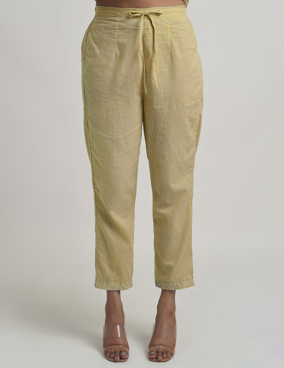 Inrdi yellow Pant