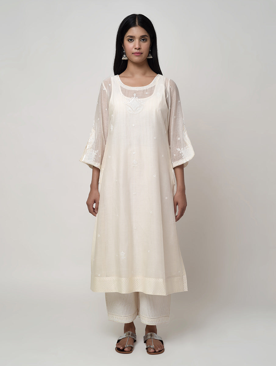 Rooh Round Neck Kurta