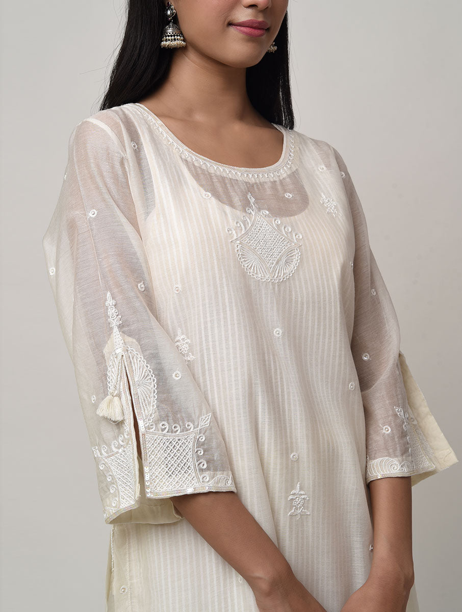 Rooh Round Neck Kurta