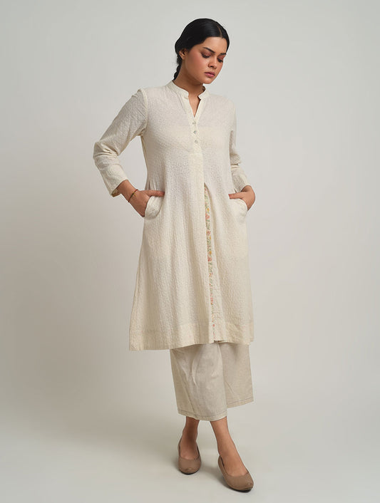 Fika Pleated Collar Kurta/Dress