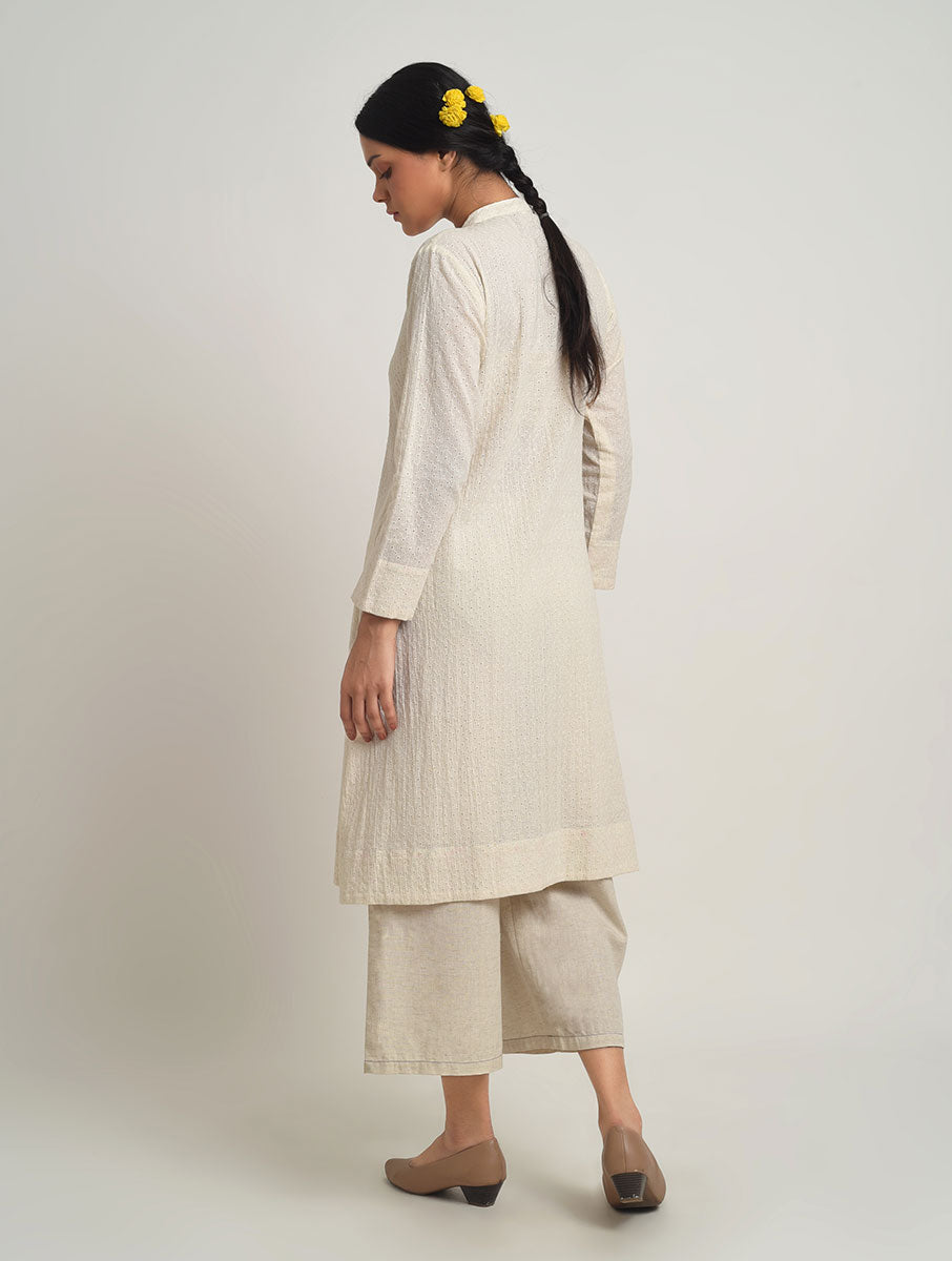 Fika Pleated Collar Kurta/Dress