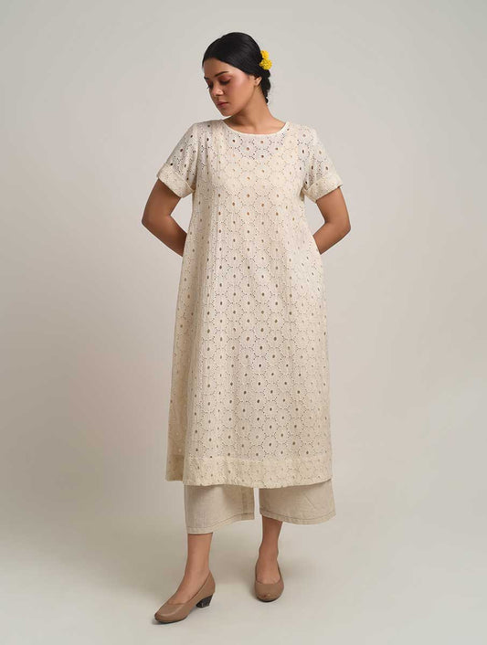 Fika Box Pleat Kurta/Dress