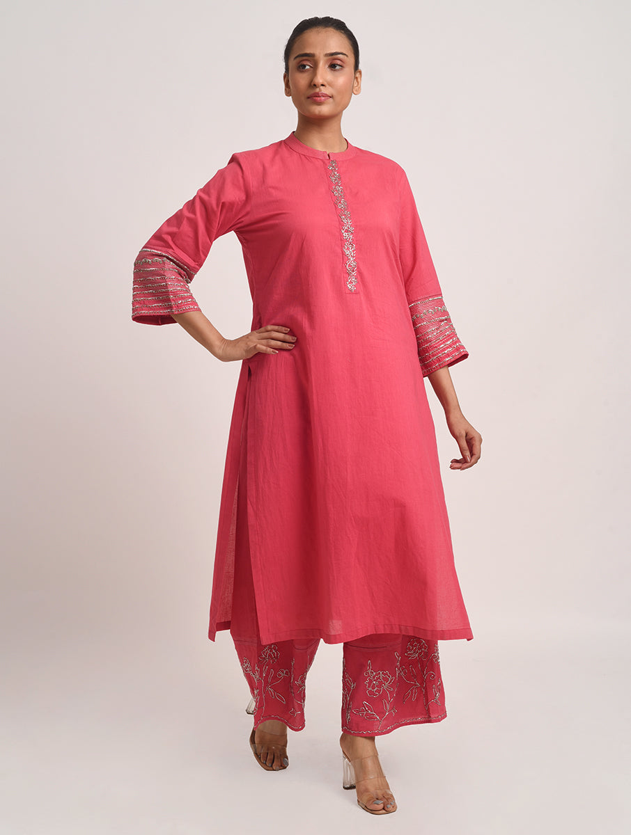 Tabeer Collared Kurta