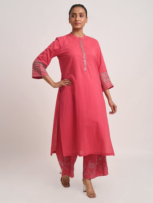 Tabeer Collared Kurta