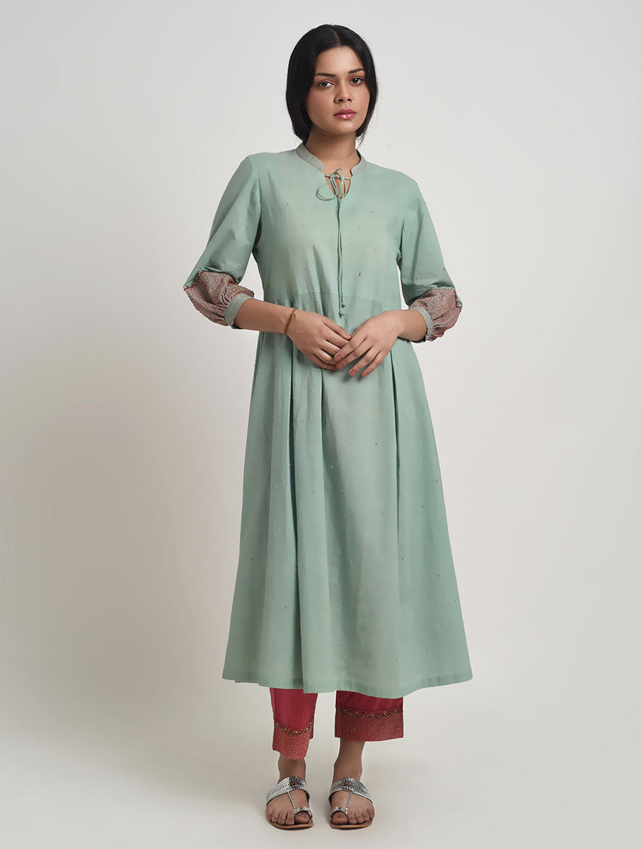 Tabeer Collar Neck Kurta