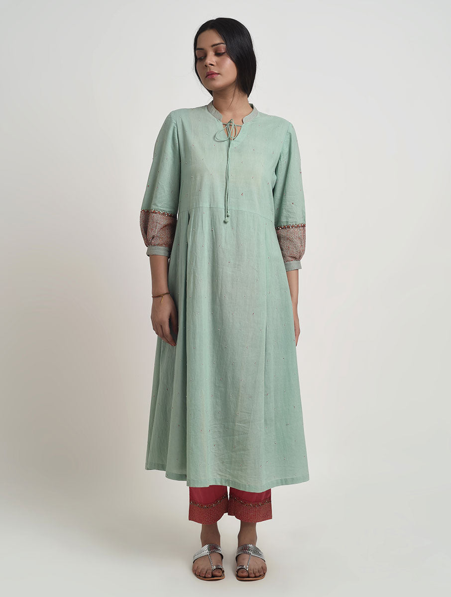 Tabeer Collar Neck Kurta