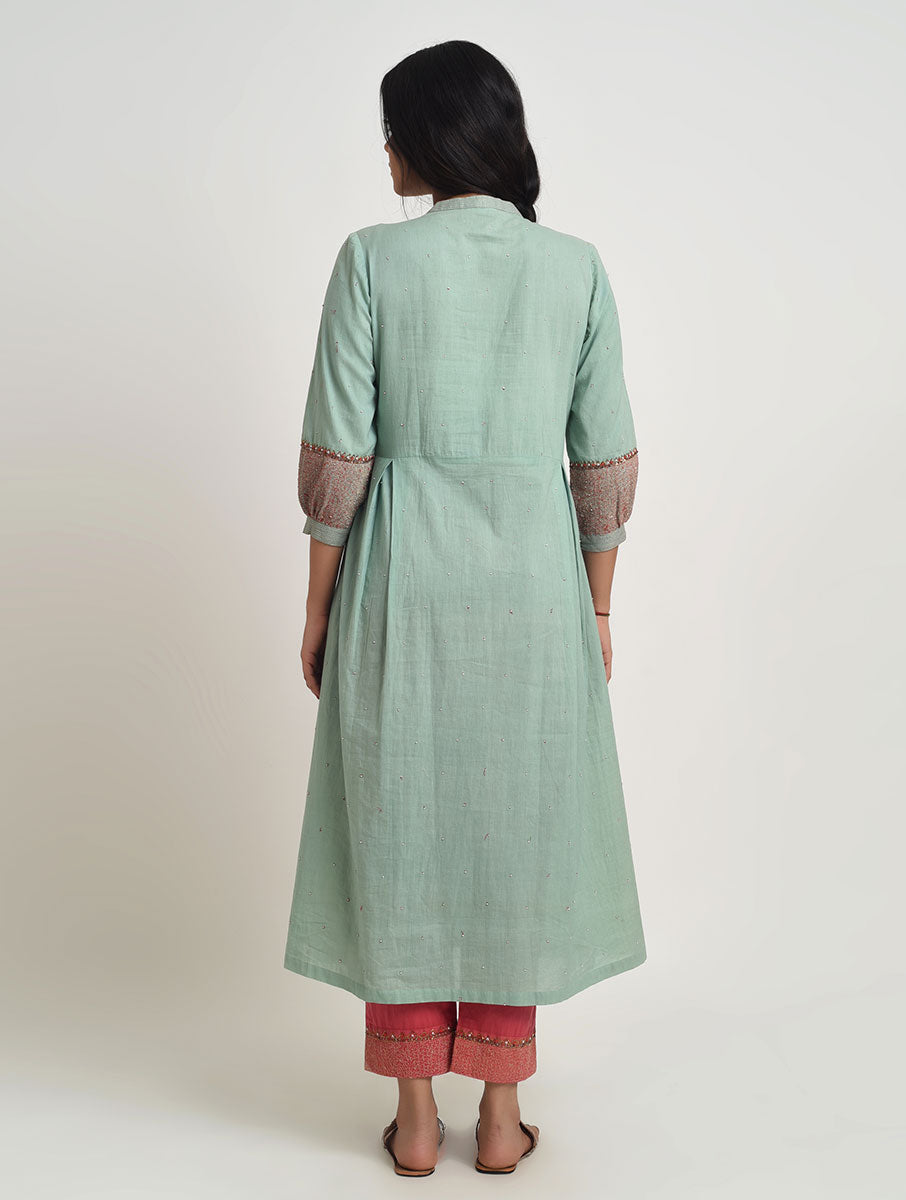 Tabeer Collar Neck Kurta