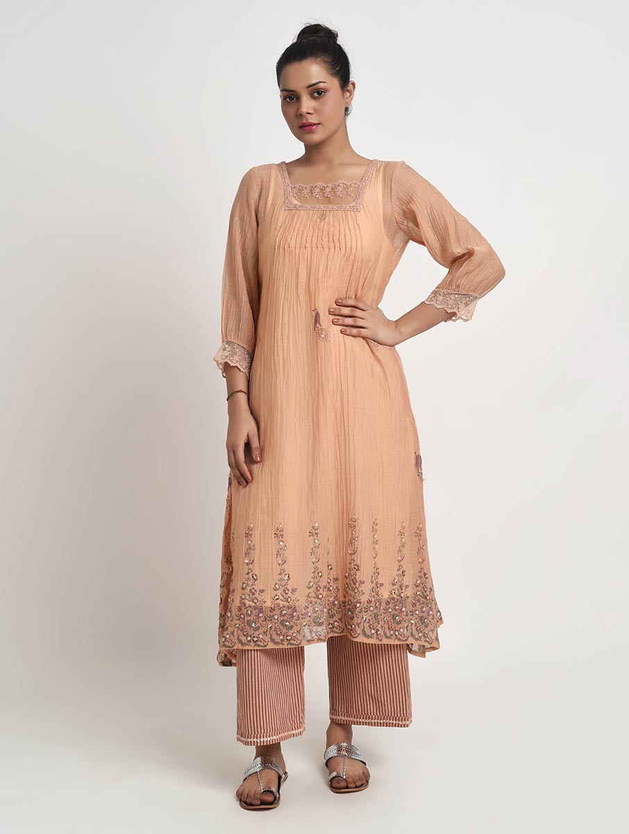 Gudhal-07 Pleated Kurta