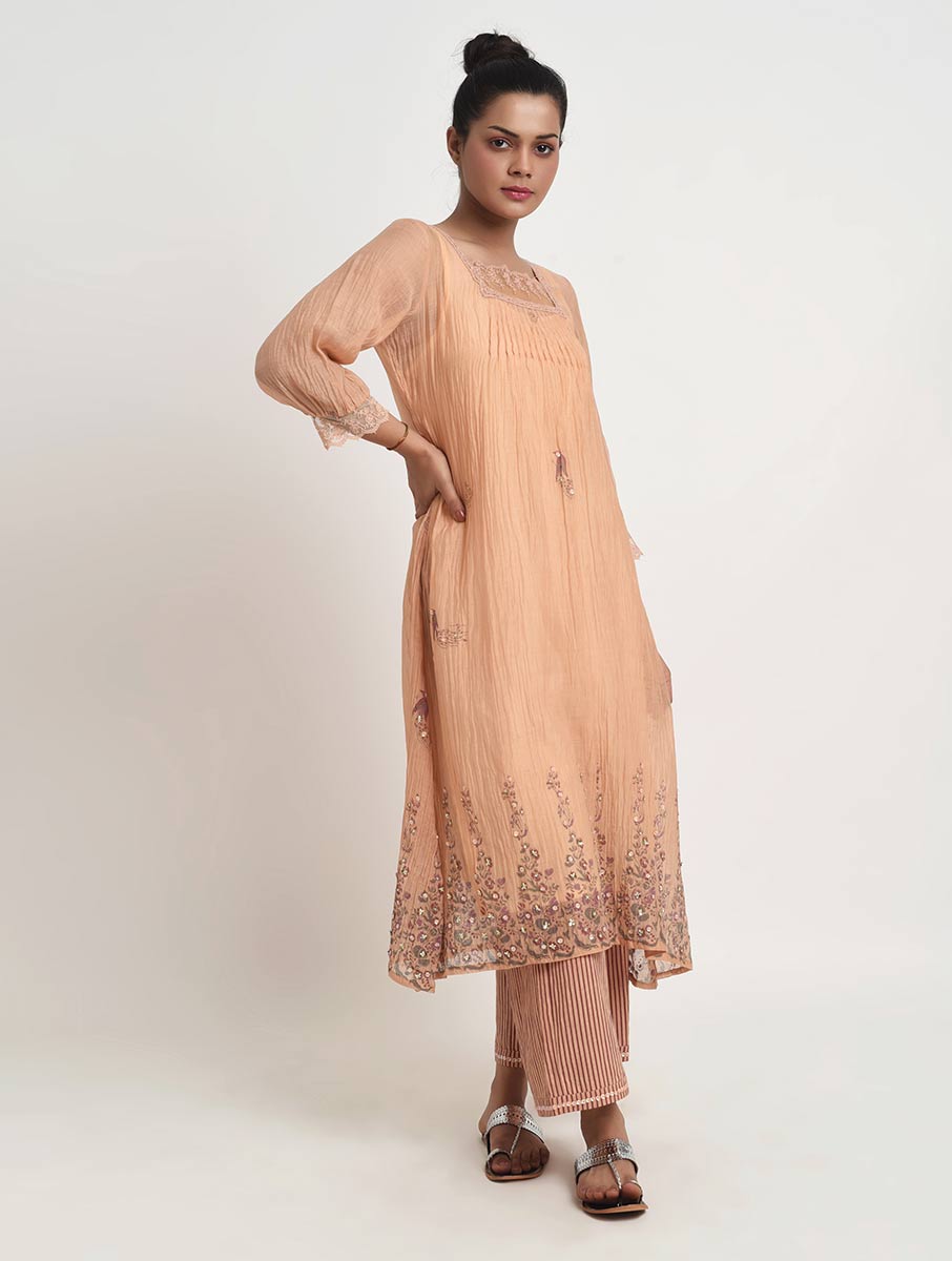 Gudhal-07 Pleated Kurta