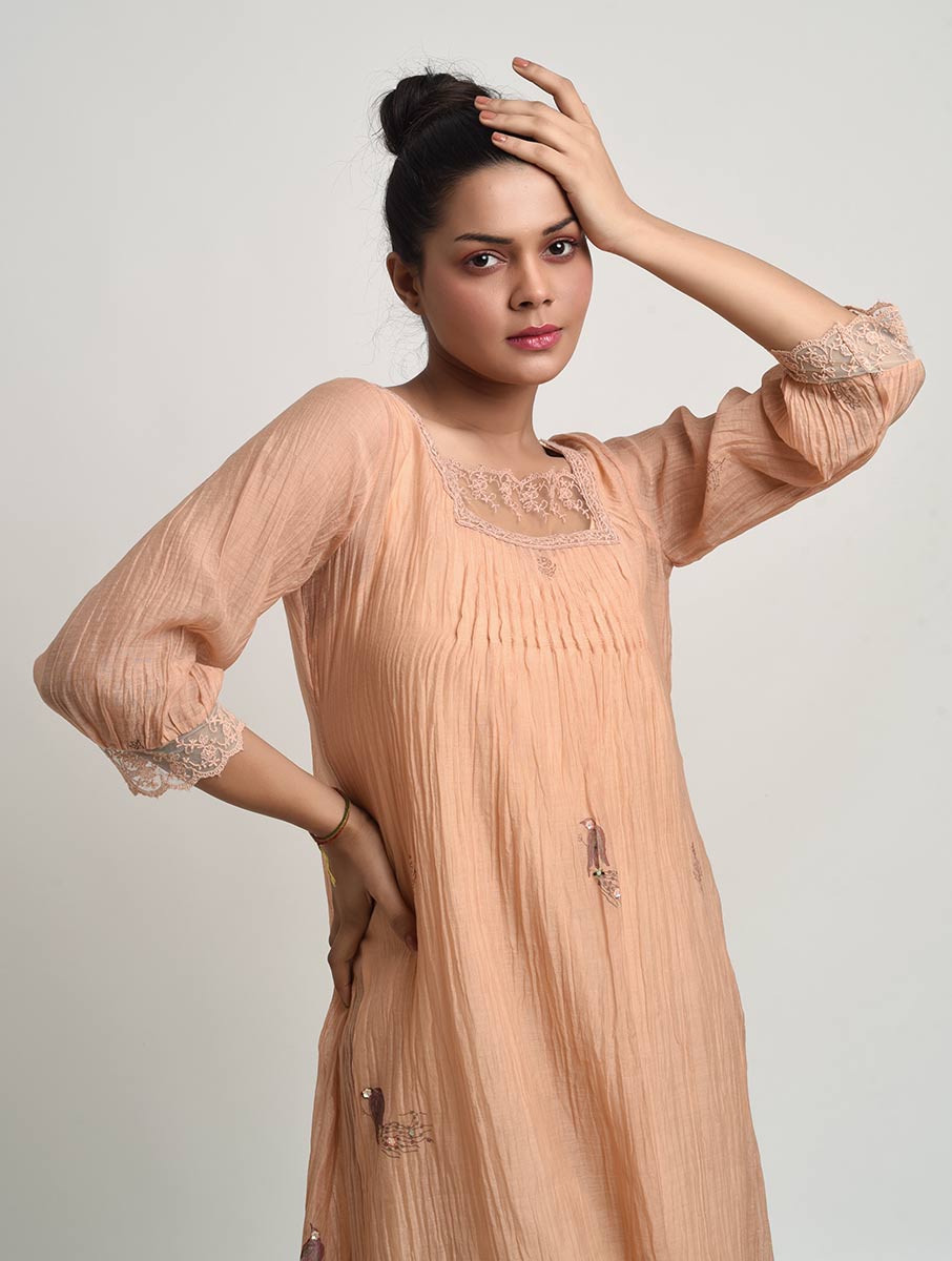 Gudhal-07 Pleated Kurta