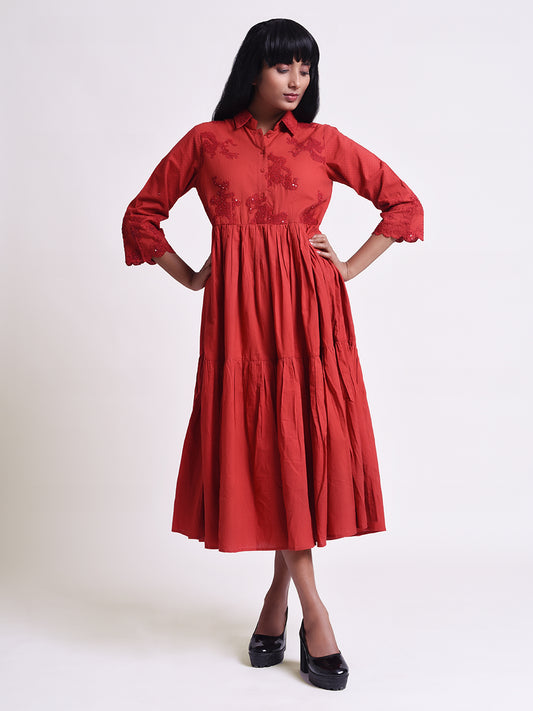 Anurakti - Collar Dress