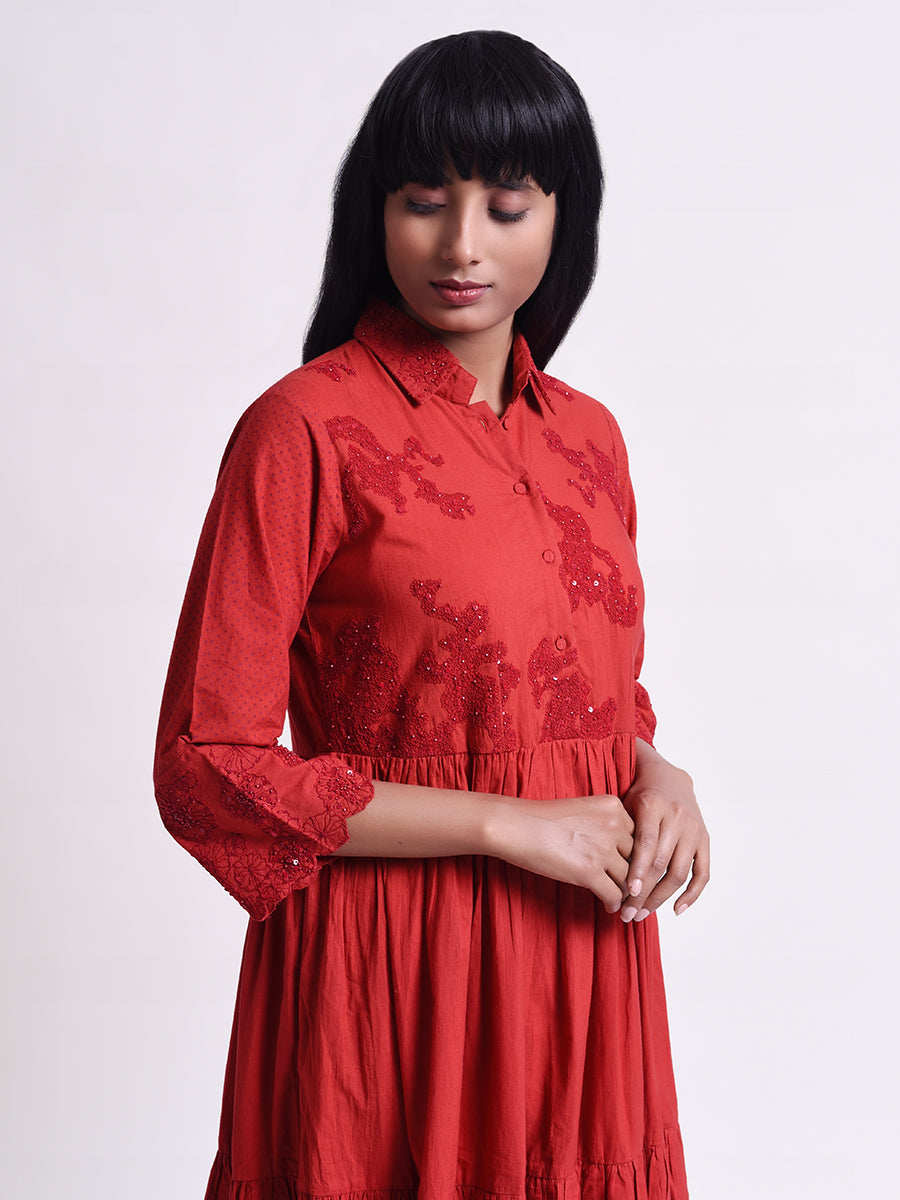 Anurakti - Collar Dress