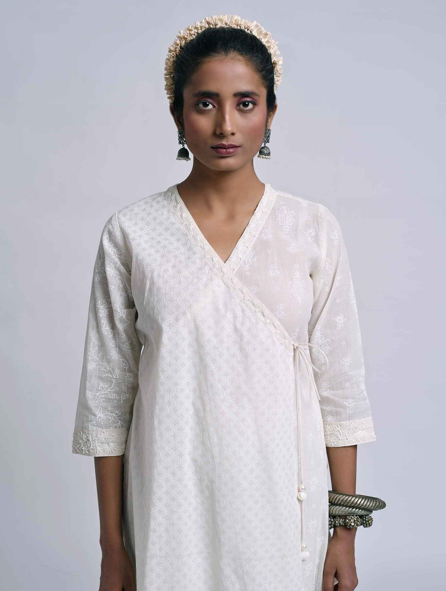 Meera V Neck Kurta